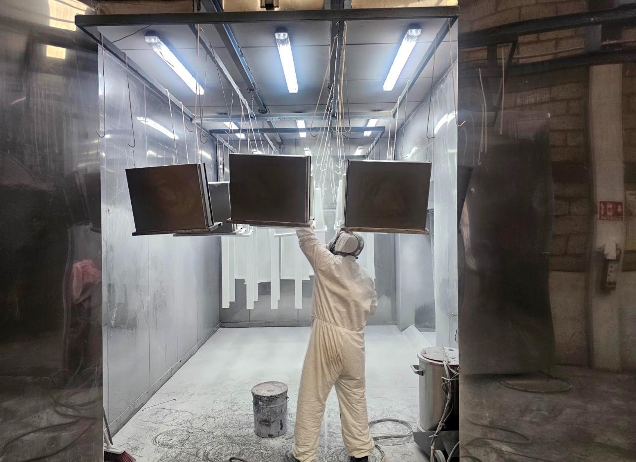 Pintura electrostática – Creaciones Redwood